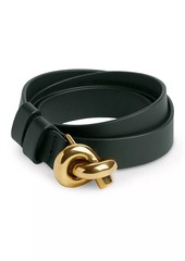 Bottega Veneta Knot Leather Belt