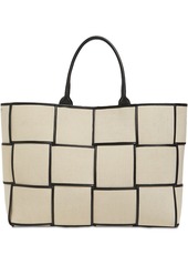 Bottega Veneta Large Arco Linen Tote Bag