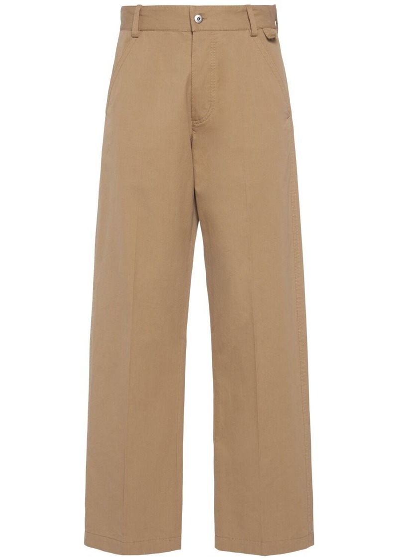 Bottega Veneta Light Cotton Twill Pants