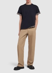 Bottega Veneta Light Cotton Twill Pants