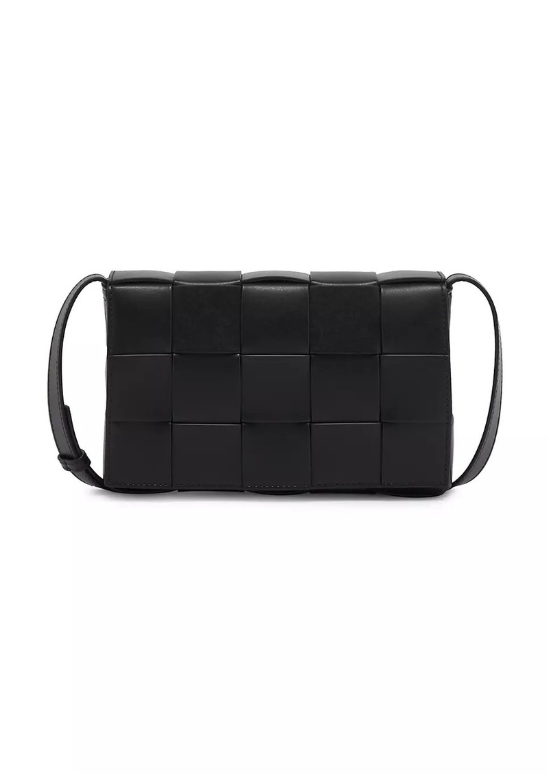 Bottega Veneta Medium Cassette Urban Intrecciato Leather Bag