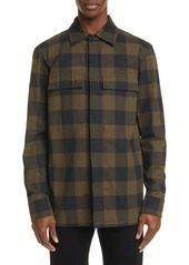 Men's Bottega Veneta Buffalo Check Flannel Shirt