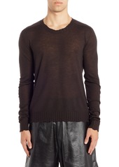 Men's Bottega Veneta Core Cashmere Crewneck Sweater