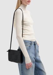 Bottega Veneta Mini Cassette Leather Crossbody Bag