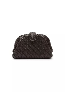 Bottega Veneta Mini Lauren 1980 Intrecciato Leather Clutch