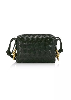 Bottega Veneta Mini Loop Intrecciato Leather Camera Bag