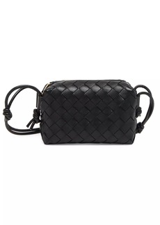 Bottega Veneta Mini Loop Leather Crossbody Bag