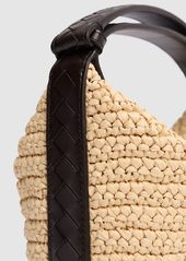 Bottega Veneta Mini Wallace Crochet Viscose Top Handle