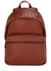 Bottega Veneta New Intrecciato Leather Backpack