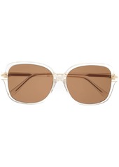 Bottega Veneta oversized-frame sunglasses