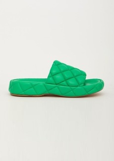 Bottega Veneta Padded green sandals