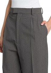 Bottega Veneta Pleated Stretch Wool-Blend Trouser