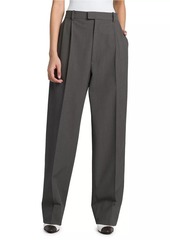 Bottega Veneta Pleated Stretch Wool-Blend Trouser