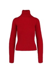 Bottega Veneta Ribbed Wool Blend Turtleneck Sweater