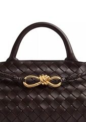 Bottega Veneta Small Andiamo Intrecciato Leather Top-Handle Bag