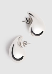Bottega Veneta Small Drop Silver Earrings