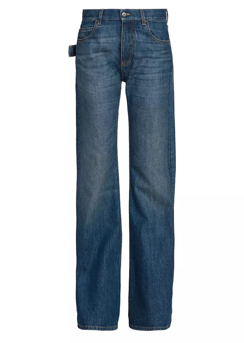 Bottega Veneta Straight-Leg Cargo Jeans