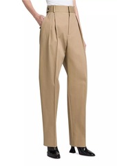 Bottega Veneta Straight-Leg Cotton Twill Trousers