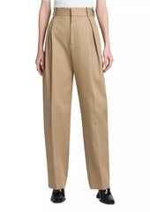 Bottega Veneta Straight-Leg Cotton Twill Trousers