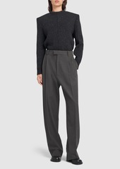 Bottega Veneta Stretch Tricotine Pants