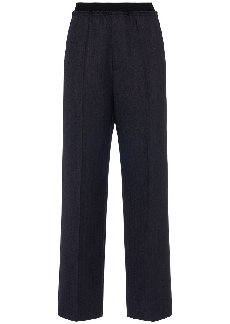 Bottega Veneta Striped Wool Pants