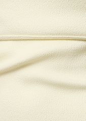 Bottega Veneta Textured Nylon Off-the-shoulder Dress