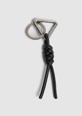 Bottega Veneta Triangle Leather Key Ring