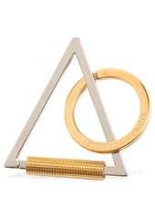 Bottega Veneta Triangle Metal Key-holder
