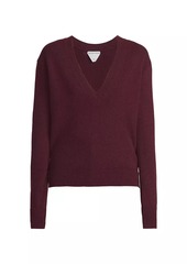 Bottega Veneta V-Neck Cashmere-Blend Sweater