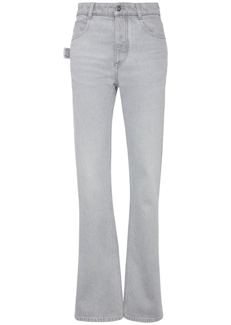 Bottega Veneta Washed Flared Denim Jeans