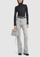 Bottega Veneta Washed Flared Denim Jeans