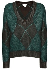 Bottega Veneta Wool Blend V Neck Sweater