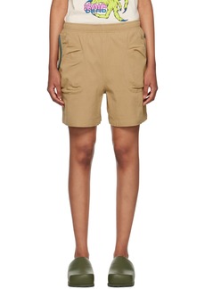 Brain Dead Beige Mountain Shorts