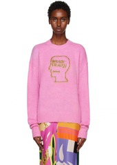 Brain Dead Pink Superfuzz Sweater