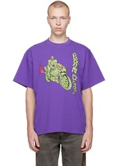 Brain Dead Purple Goon Rider T-Shirt