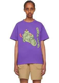 Brain Dead Purple Goon Rider T-Shirt