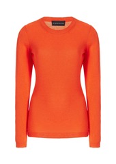 Brandon Maxwell - Exclusive Eleanor Silk-Cashmere Sweater - Orange - M - Moda Operandi