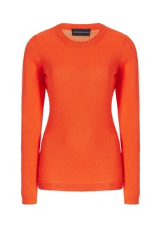Brandon Maxwell - Exclusive Eleanor Silk-Cashmere Sweater - Orange - XS - Moda Operandi