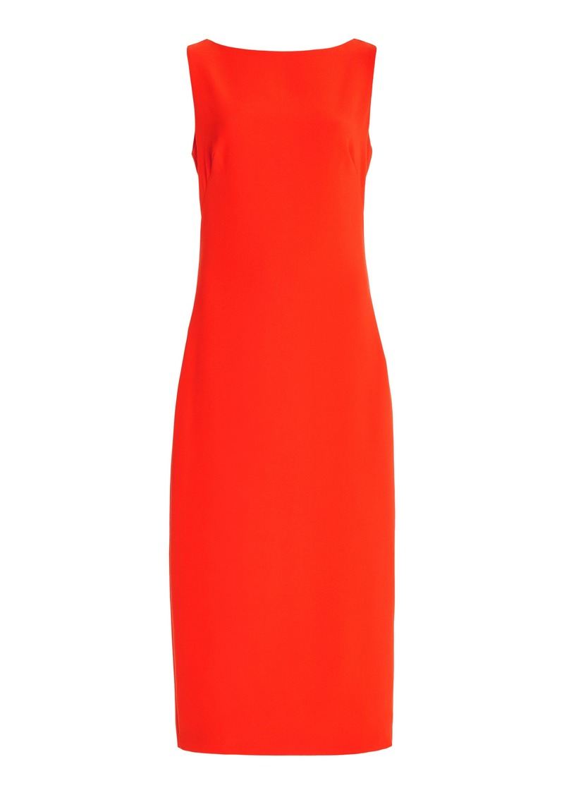 Brandon Maxwell - Exclusive Midi Dress - Orange - US 10 - Moda Operandi