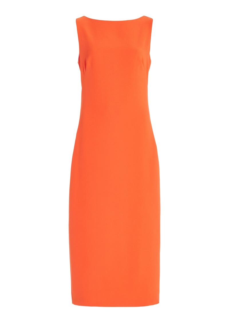 Brandon Maxwell - Exclusive Midi Dress - Orange - US 4 - Moda Operandi
