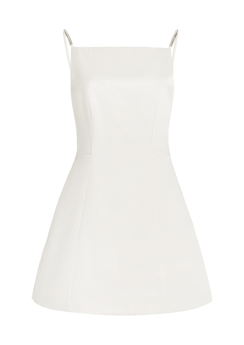 Brandon Maxwell - Exclusive The Lexi Silk Bubble Mini Dress - White - US 10 - Moda Operandi