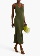 Brandon Maxwell - Stretch-knit midi dress - Green - M