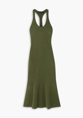 Brandon Maxwell - Stretch-knit midi dress - Green - M
