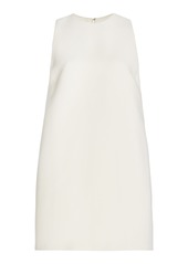 Brandon Maxwell - The Alana Wool-Silk Mini Shift Dress - Ivory - US 0 - Moda Operandi