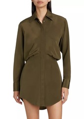 Brandon Maxwell The Vera Silk Shirtdress