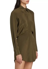 Brandon Maxwell The Vera Silk Shirtdress