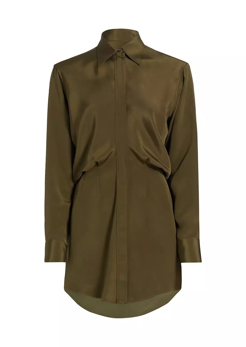 Brandon Maxwell The Vera Silk Shirtdress