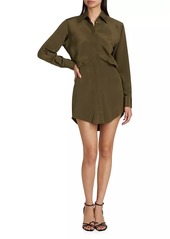 Brandon Maxwell The Vera Silk Shirtdress