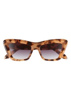 Brass Plum BP. 53mm Gradient Cat Eye Sunglasses