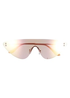Brass Plum BP. 70mm Oversize Shield Sunglasses